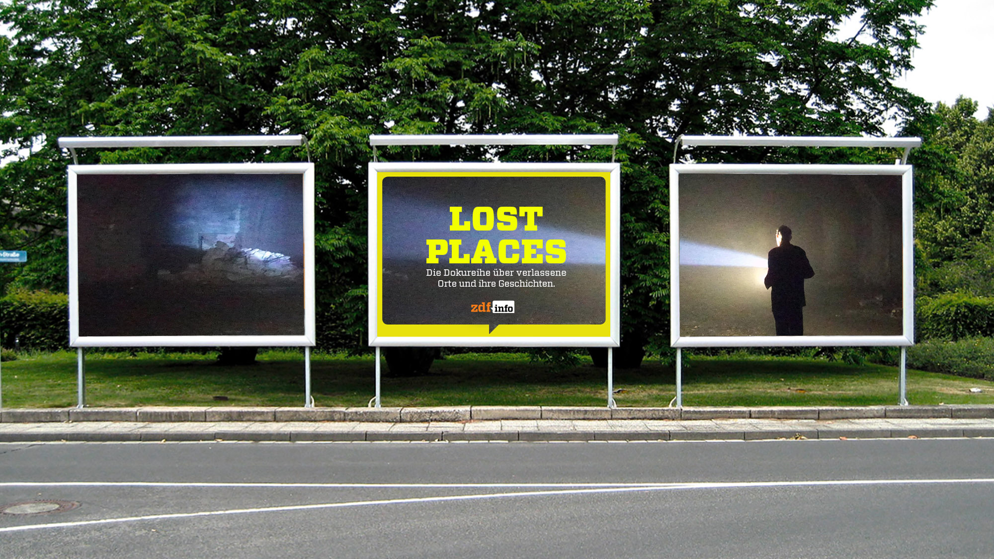 Lost Places – Geheime Welten - Billboard